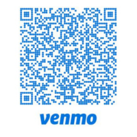 Venmo QR code for Simo's Academy membership payment